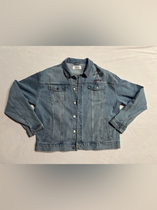 Disney Jackets & Blazers - Disney Parks Denim Mickey Mouse Jacket